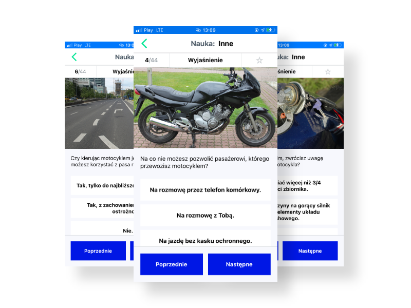 Testy Na Prawo Jazdy Kat AM motorowery Czteroko owce Egzamin 2025 